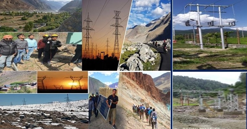 First Time Electricity in the 17 villages of Jammu  Kashmir and Ladakh