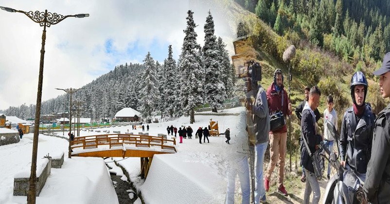 Movie shooting in kashmir
