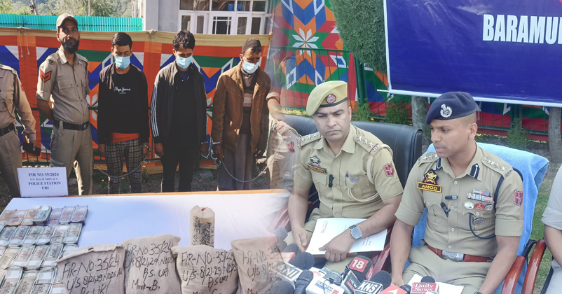 Narco Terror Module busted in baramulla