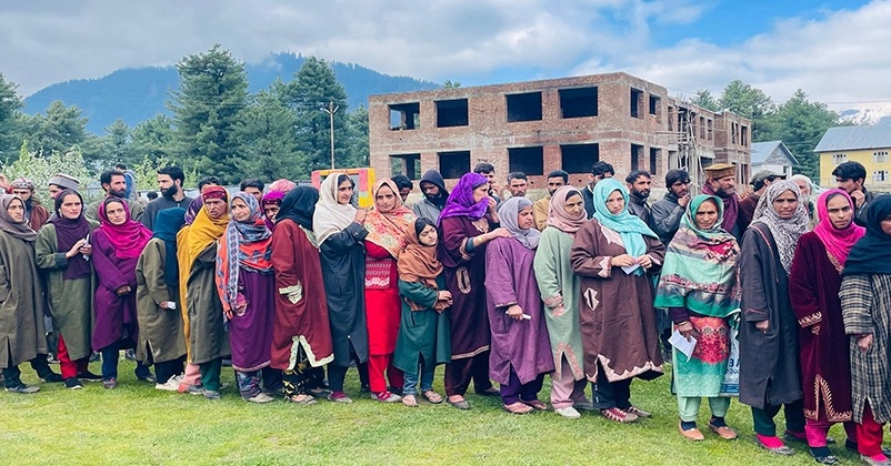 Kashmir Voting Percentage loksbaha 