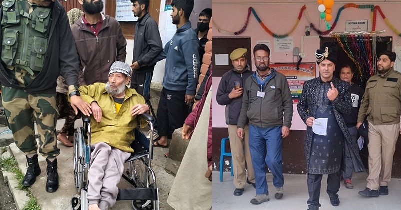 Kashmir Voting Percentage loksbaha Kashmir Voting Percentage loksbaha