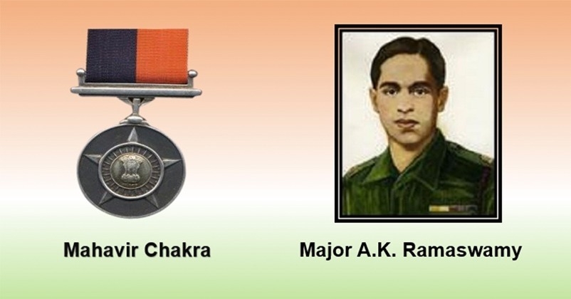 Major A.K Ramaswamy Major A.K Ramaswamy