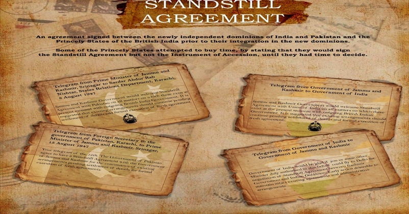 Jammu kashmirs accession Story 