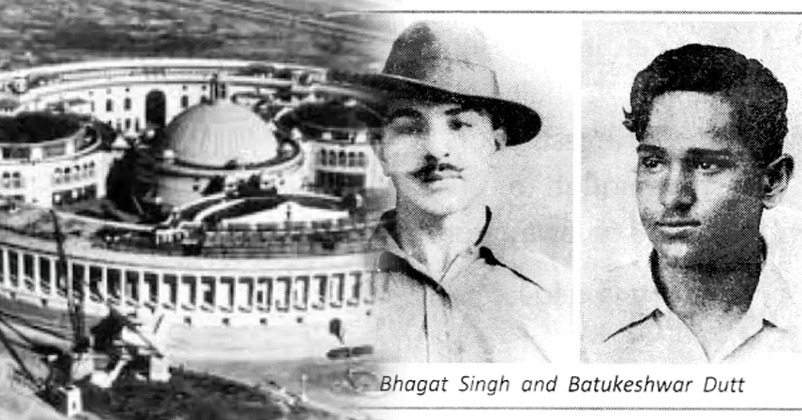 Bhagat Singh and Batukeshwar Dutt Assembly Bombing 1929 Bhagat Singh and Batukeshwar Dutt Assembly Bombing 1929