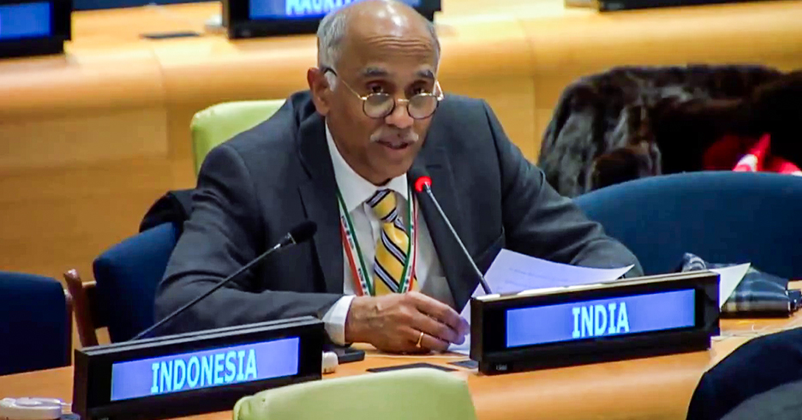 india’s Permanent Representative to the UN, Parvathaneni Harish