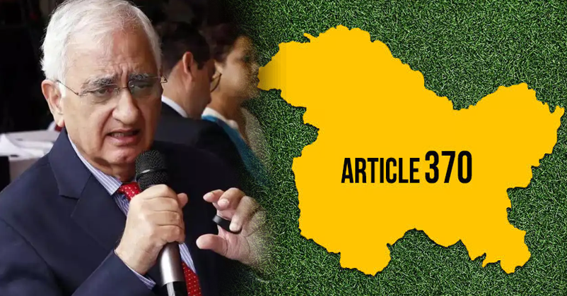 Salman khurshid praises article 370 abrogation 