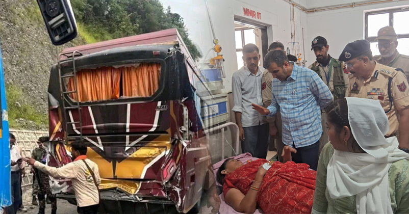 amarnath yatra bus accident amarnath yatra bus accident