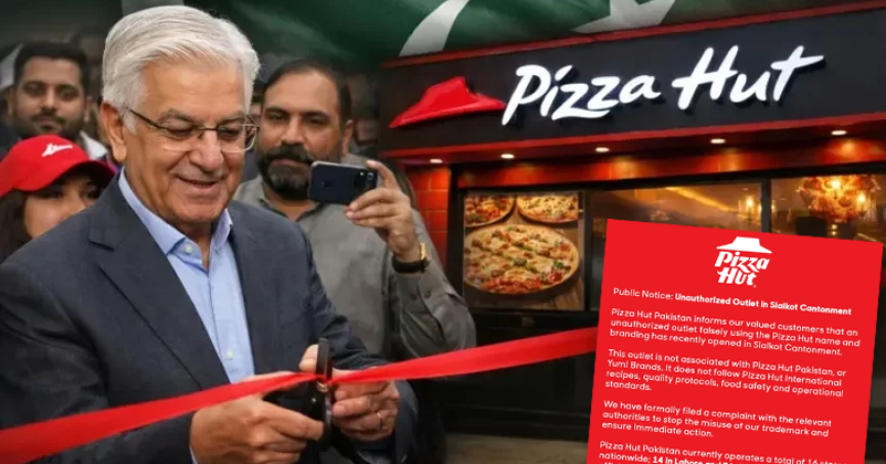 Khwaja Asif Pizza Hut