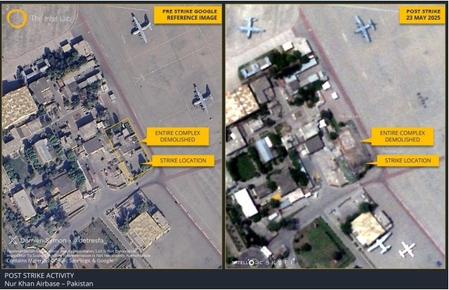 operation sindoor sattelite image