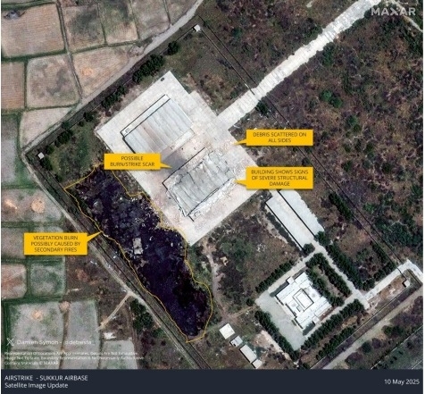 operation sindoor sattelite image