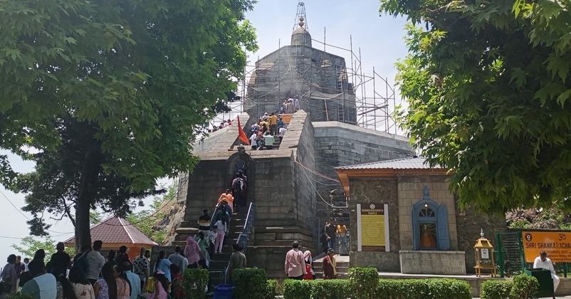 adi shankaracharya temple srinagar kashmir
