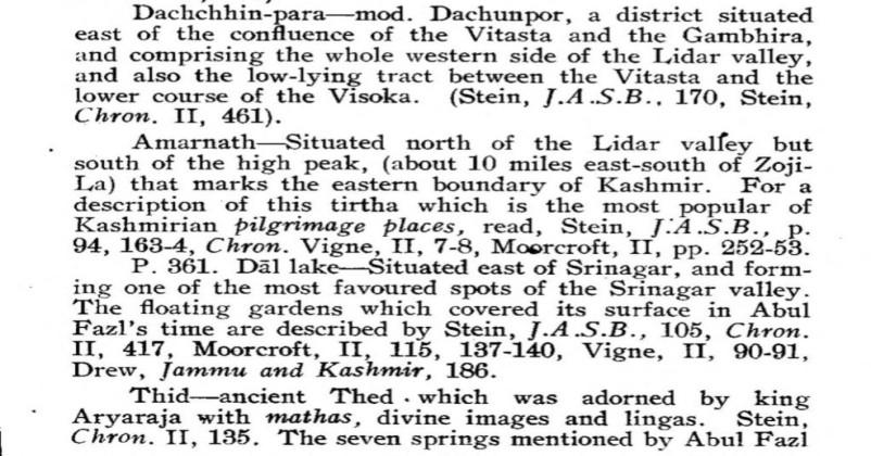 amarnath yatra history ain e akbari