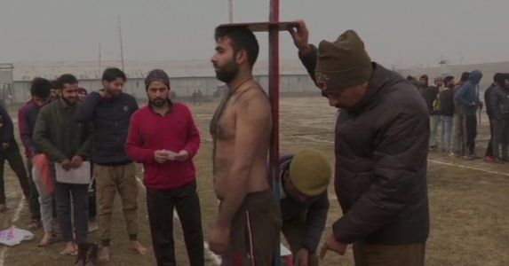 श्रीनगर में रेलवे पुलिस भर्ती रैली का आयोजन, रेलवे पुलिस में भर्ती होने के लिये 20 हजार अभ्यर्थियों ने किया है आवेदन